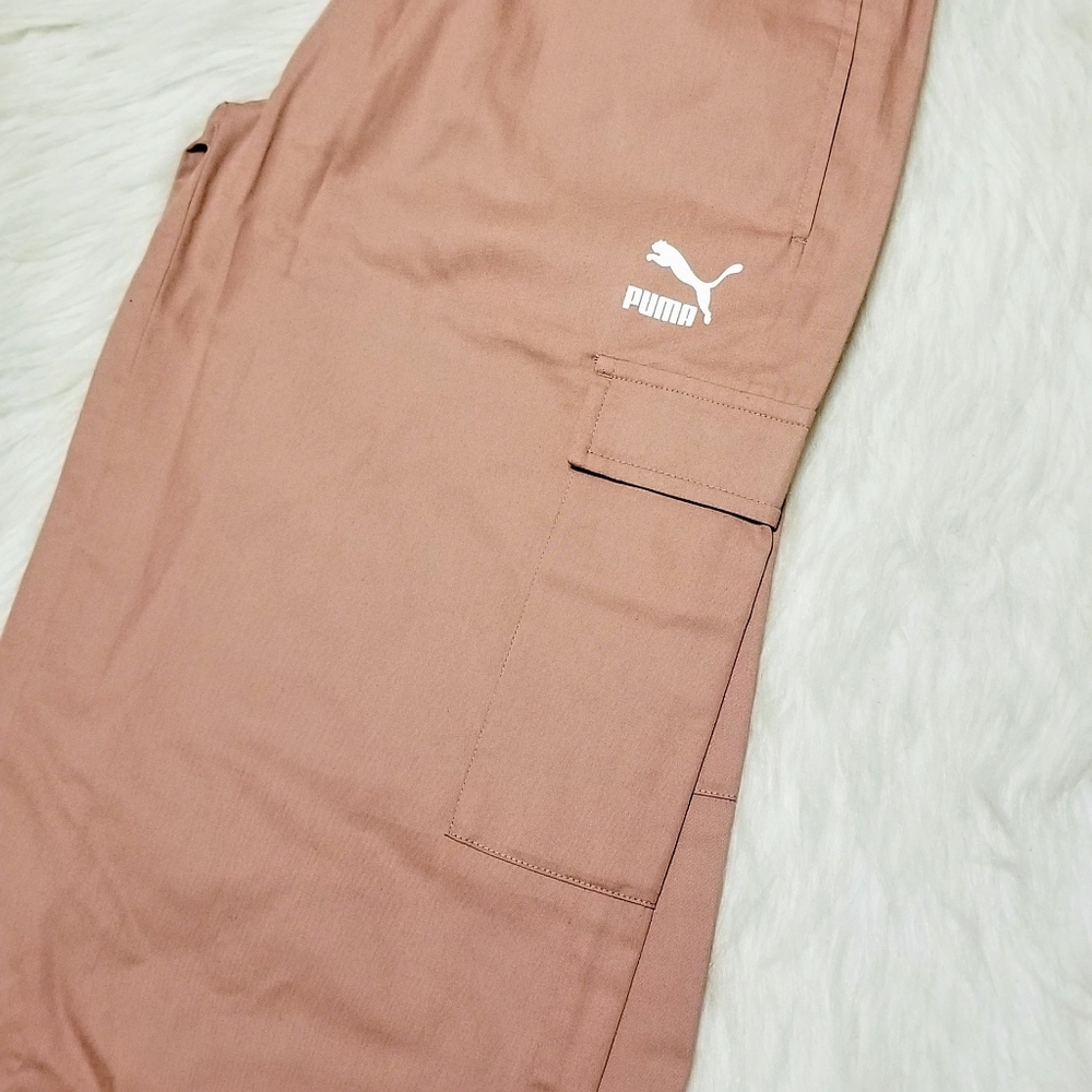 PUMA Cargo Wide Leg Pants - Picture 6 of 14